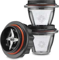 Vitamix 2x225ml Blenderkan + messenbasis - Voor A2500/A3500