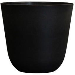 Pot Palermo zwart D19 H17 cm