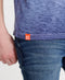 Superdry Orange Label Low Roller - Heren T-shirt - Opgerolde korte mouwen - Maat M