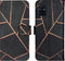 iMoshion Hoesje Geschikt voor Samsung Galaxy A71 Hoesje Met Pasjeshouder - iMoshion Design Softcase Bookcase - Goud / Zwart / Black Graphic