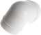 EUROPLAST - Buisboog 90 Graden - Ø 100mm PVC Kunststof Ventilatiebuis