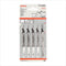 Bosch T 101 BR - Decoupeerzaagbladen - HCS vrijhoek- en tandgeslepen - (5 stuks)