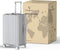 Voyagoux® - Reiskoffer set - 3 stuks - S/M/L - Zilver (3 stuks)