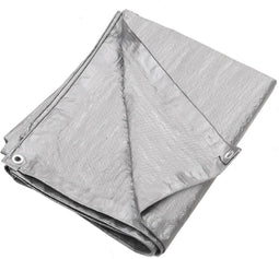 vidaXL - Dekzeil - 90 - g/m² - 6x10 - m - HDPE - grijs