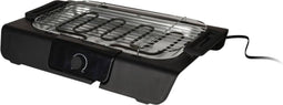 Elektrische Tafel Barbecue - Grillplaat 42 x 24 cm - 2000 Watt - Zwart