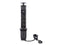 Perel Pop-Up Stekkerblok - 3 Stopcontacten - 2 x USB - Grijs