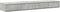 vidaXL - Ligbed - in - Betongrijs - - - 135x36.5x16.5 - cm, - Gemaakt - van - Engineered - Wood