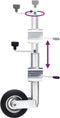 vidaXL - Neuswiel - met - splitklem - 60 - mm - gegalvaniseerd - staal