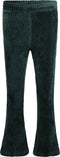 Koko Noko Q-girls - Flared broek - Velours - Donkergroen - Maat 128