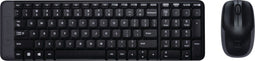 Logitech MK220 - Draadloos Toetsenbord en Muis - USB-dongle - Zwart