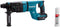 Makita HR007GZ - Accu-combihamer SDS-PLUS 40V max - AVT - AFT
