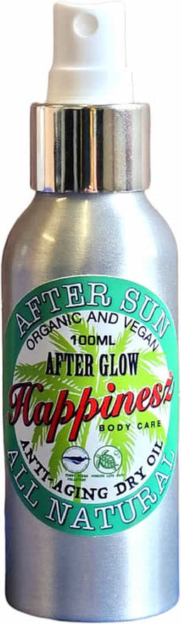 HAPPINESZ NATUURLIJKE AFTERSUN OLIE AFTER GLOW