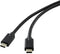 Renkforce RF-4531576 - USB-C Kabel - 2.00 m - Dubbel afgeschermd - Zwart