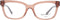 Gant GA4140 52047 bril zonder sterke - Dames - Bruin