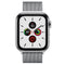 Apple Watch Series 5 (2019) - 44 mm - Roestvrij staal - GPS + Cellular - zilver - Milanees bandje zilver