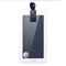 Dux Ducis Hoesje Met Pasjeshouder Geschikt voor Motorola Moto G8 Power - Dux Ducis Slim Softcase Bookcase - Donkerblauw