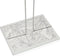Versa keukenrolhouder palm metaal staal hout MDF 16,5 x 31 x 13 cm