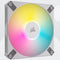 Corsair iCUE AF120 RGB Slim - Ventilator 120mm - 27,5dB(A) - Wit (2 stuks)