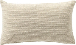 Dutch Decor JULIO - Outdoor Kussenhoes 30x50 cm - waterafstotend en uv-bestendig - Marshmallow - wit