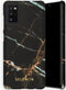 Selencia Hoesje Geschikt voor Samsung Galaxy A41 Hoesje - Selencia Maya Fashion Backcover - zwart
