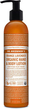 Dr. Bronner's Orange Lavender Organic Body Lotion Melk 240ml