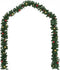 vidaXL - Kerstslinger - versierd - met - kerstballen - 5 - m