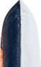 FIRESPIKE - Sierkussen set van 2 - Donkerblauw - Fluweel