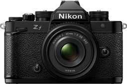 Nikon Z f - Systeemcamera - 24,5 MP Full-frame sensor - Zwart