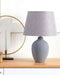 FERGUS - Tafellamp - Grijs - Keramiek