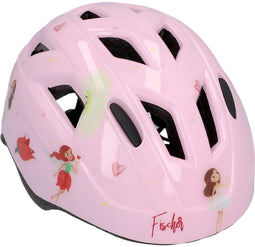 FISCHER FAHRRAD Plus Princess - Kinderhelm XS/S - Hoofdomvang 48-54 cm - Roze