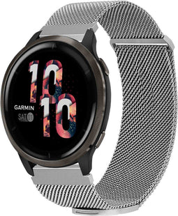 imoshion Milanees magnetisch bandje - Universeel 22 mm aansluiting - Maat M - Zilver
