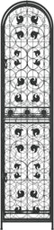vidaXL - Wijnrek - voor - 73 - flessen - 45x36x200 - cm - smeedijzer - zwart