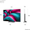 LG OLED evo C54 - Ultra HD TV - OLED Evo-technologie 4K 144Hz - Zwart (2025)