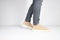 Blackstone CG141 ESKA MID - Sneaker (mid) - Suède - Travertine - Maat: 45