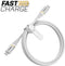 Otterbox Premium Cable - USB C-C - Snellaad 60W 1M - Cloud Sky White