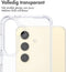 iMoshion Hoesje Geschikt voor Samsung Galaxy S24 Hoesje - iMoshion Stand Backcover - Transparant