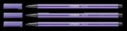 STABILO Pen 68 - Premium Viltstift - Paars - Doos 10 Stuks