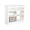 Flessenrek Home ESPRIT Wit 120 x 40 x 98 cm