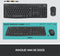 Logitech MK295 - Draadloze Toetsenbord- en Muiscombinatie - SilentTouch-technologie - Zwart