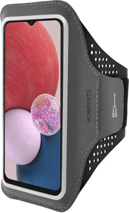 Mobiparts Comfort Fit - Sport Armband - Geschikt voor Samsung Galaxy A13 4G/5G (2022) - Zwart