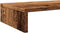 vidaXL - Monitorstandaard - 100x27x10 - cm - bewerkt - hout - oud - houtkleurig