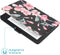 imoshion E-reader Hoesje - Geschikt voor Kobo Clara 2E, Tolino Shine 4 - Design Sleepcover Bookcase - Blossom Watercolor Black