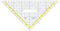 Aristo geocoverset 3in1 - geocover - geodriehoek - tekendriehoek - rood - AR-18100B