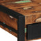 vidaXL - Bureau - 100x50x75 - cm - massief - gerecycled - hout - meerkleurig