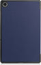 Lenovo Tab M10 Plus (3e gen) - Tri-Fold Book Case & Screenprotector - Auto Wake functie - Donker Blauw