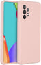 Accezz Samsung Galaxy A52/A52s/A52 (5G) - Liquid Silicone Backcover - Schokabsorberend - Roze