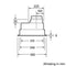 Bosch DHL555BL - Inbouwunit afzuigkap - 615 m³/uur - 53 cm