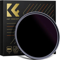 K&F Concept ND100000 - 72mm ND Filter - 16.6 Stops Lichtreductie - Zwart