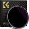 K&F Concept ND100000 - 72mm ND Filter - 16.6 Stops Lichtreductie - Zwart