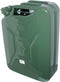 Carpoint Benzinekan - Metalen jerrycan 20L - Lekvrije beugelsluiting - Groen